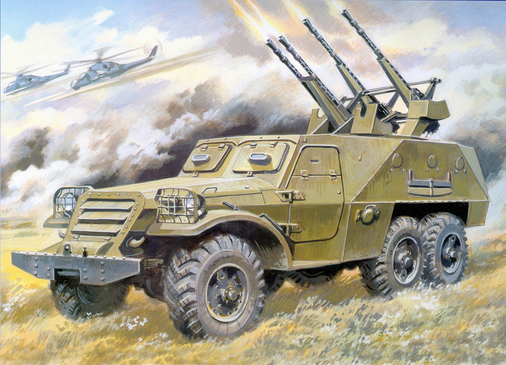 БТР-152. первый советский серийный БТР